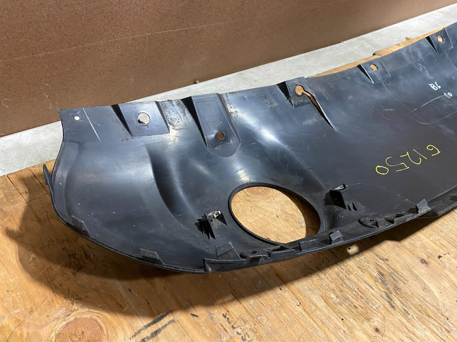 2017 to 2022 Alfa Romeo Giulia Rear Bumper Lower Splash Guard Cover OEM G12509