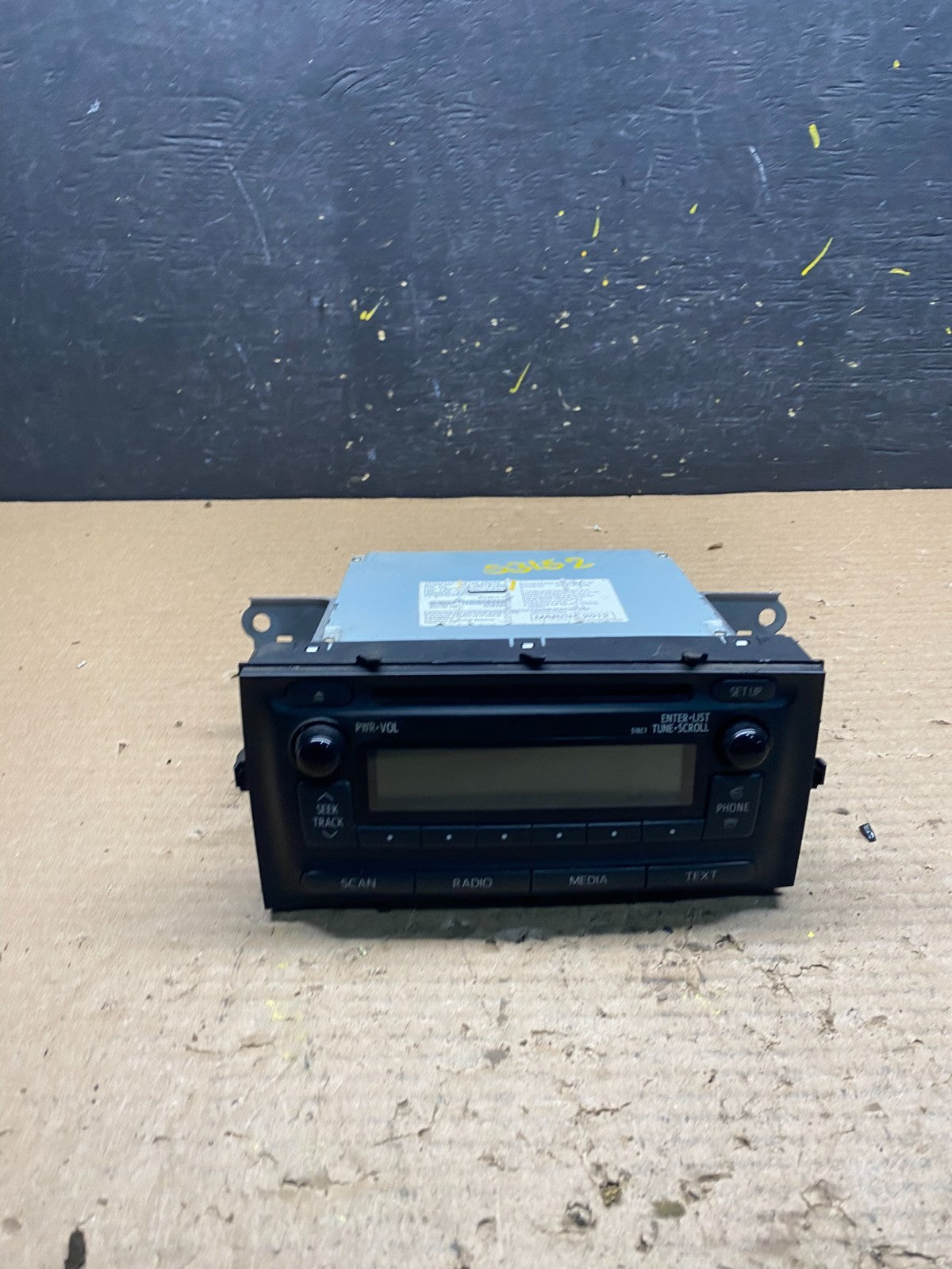 2012 to 2013 Toyota Prius OEM Radio Single CD Player Receiver s3152 DG0