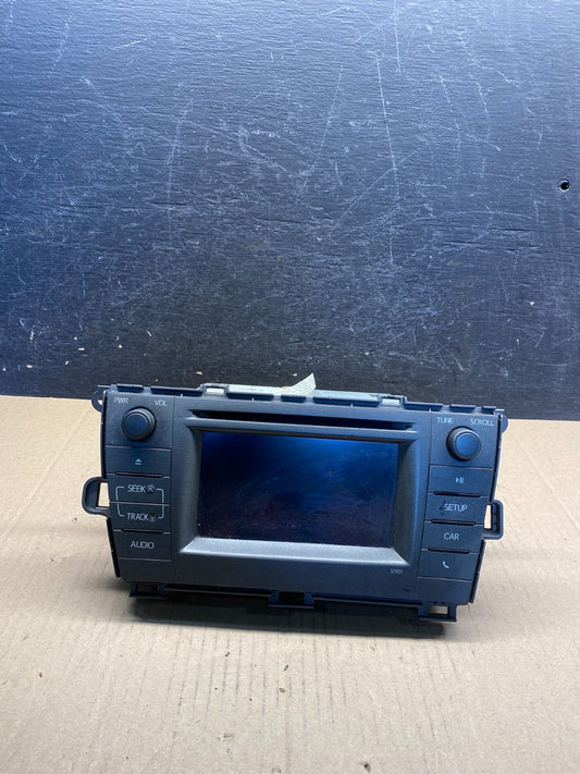 2012 to 2015 Toyota Prius Radio Stereo Receiver CD Player ah7276 DG0
