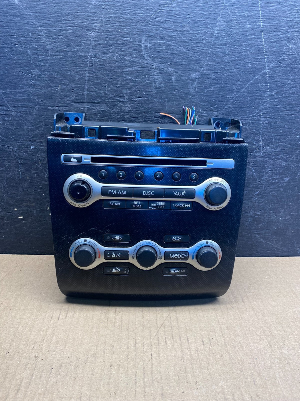 2009 - 2014 Nissan Maxima Radio Panel Climate Control Bezel Trim AG3909 DW0