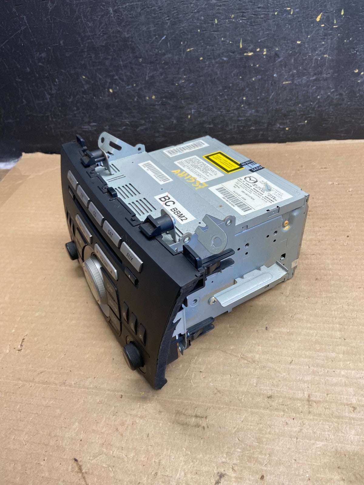 2010 to 2011 Mazda 3 Radio Cd Player BBM266AR0A AH1537 PS3