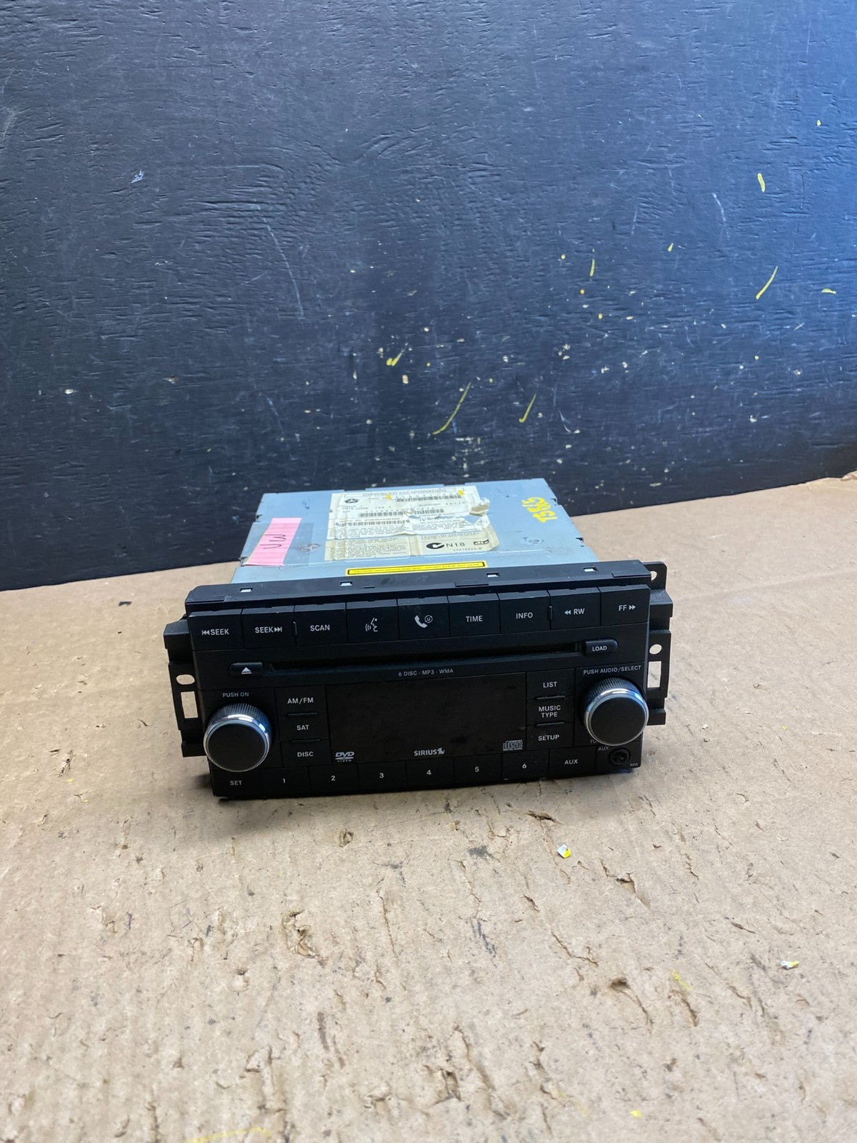 2007-2012 Chrysler Dodge Jeep Ram Radio CD MP3 AUX Receiver T5865 DG0