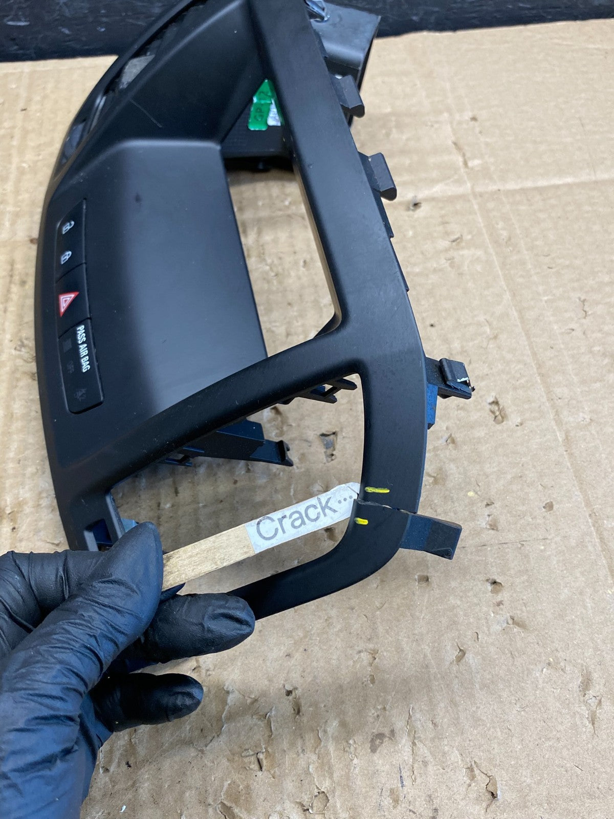 2011 - 2017 Buick Regal 2.4L Dash Display Info Air Vent Bezel Trim AC9646 DG3