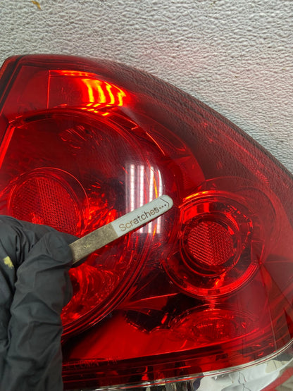 2006 - 2012 Chevrolet Impala Tail Light Right Passenger RH Side AG4748 LK3