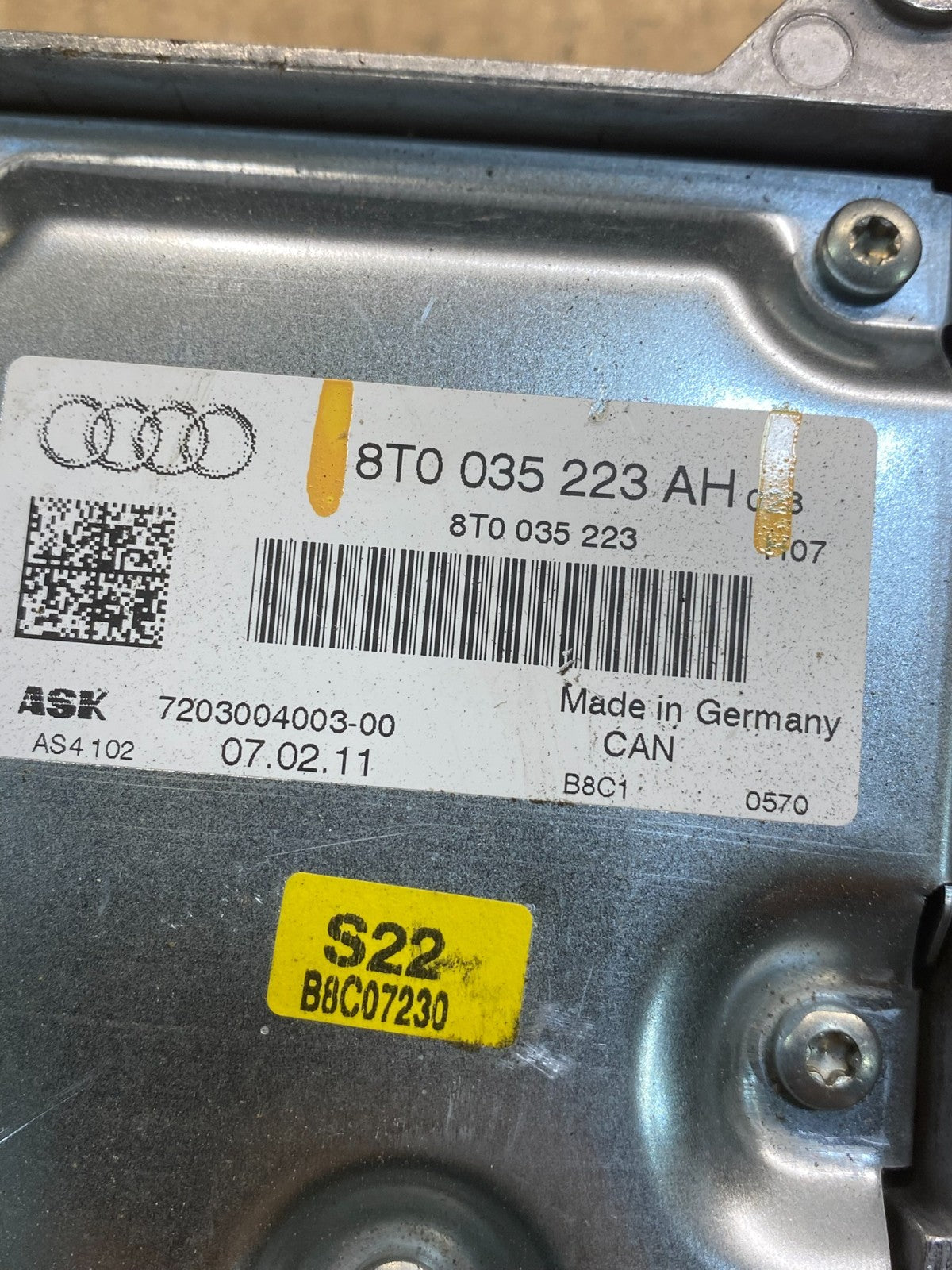 2009 to 2010 Audi A4 Radio Stereo Amplifier Amp OEM ac0471 DG2