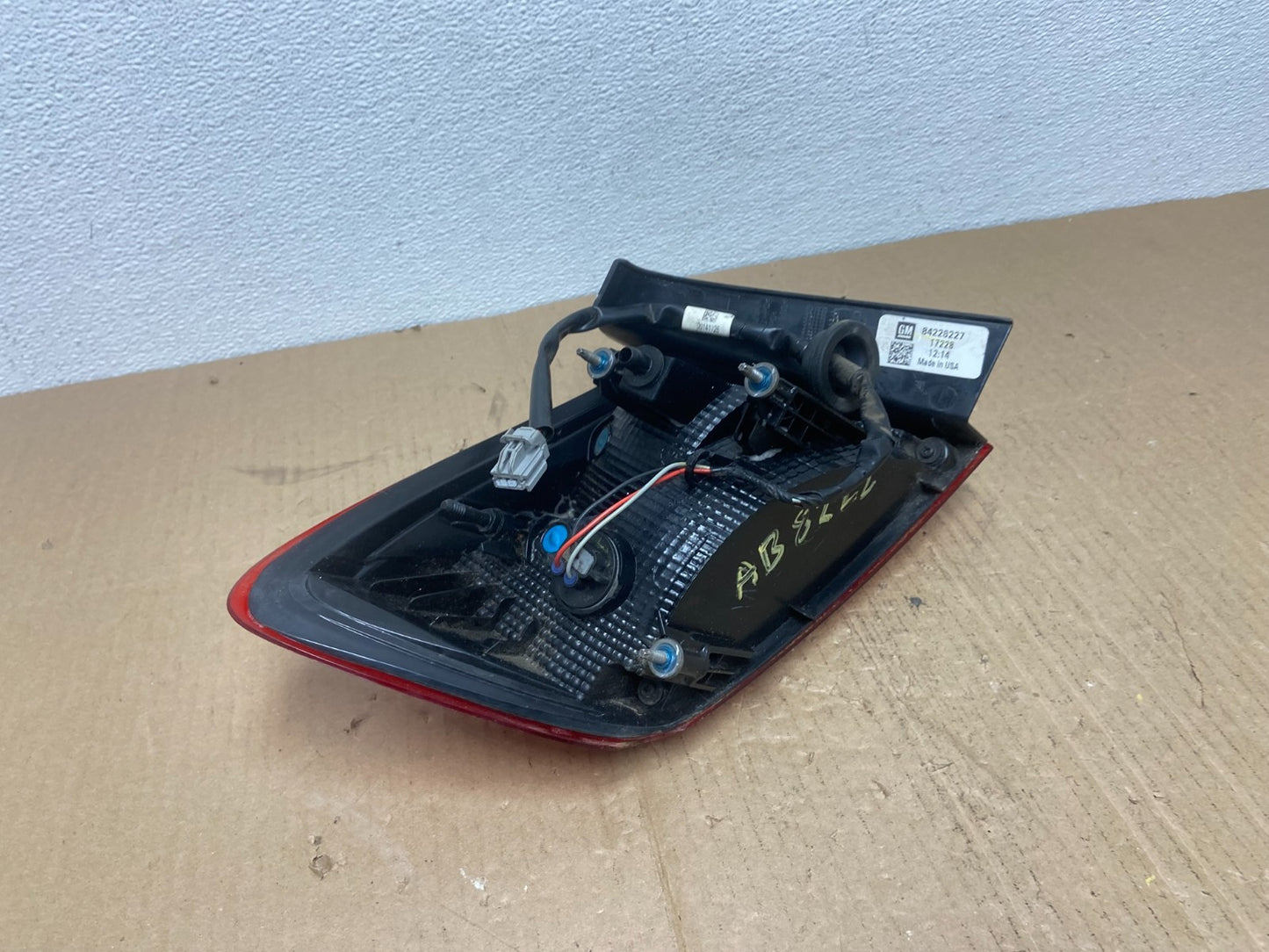 2016 2017 2018 Chevrolet Cruze Right Passinger RH Tail Light AB8222 DW7