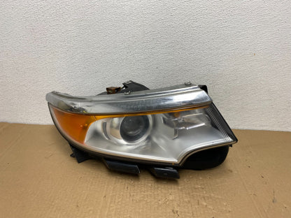 2011 to 2014 Ford Edge Front Right Passenger Headlight Halogen Oem AC3811 DW0