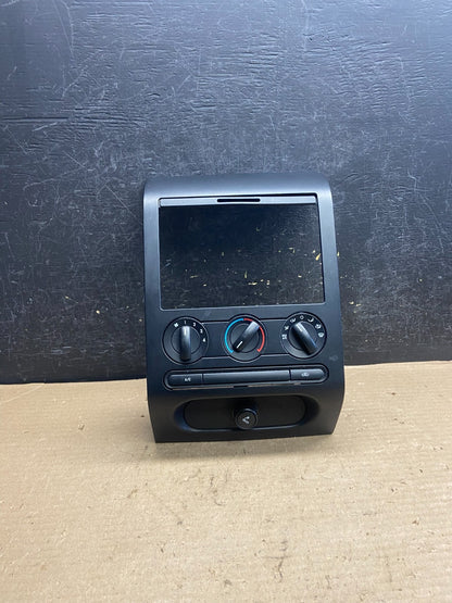 2004 to 2008 Ford F150 Radio Climate Dash Bezel Surround Black AH5385 DG0