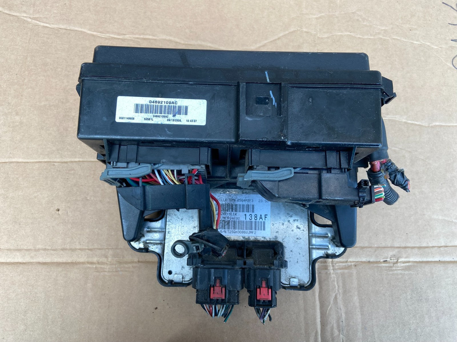2007 Jeep Grand Cherokee Fuse Box Multi-Function Relay Module Bcm AD2919 DG0