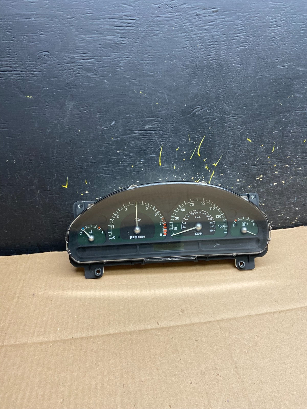 2000 to 2002 Jaguar S-Type Instrument Cluster Gauge Speedometer y2109 DG0