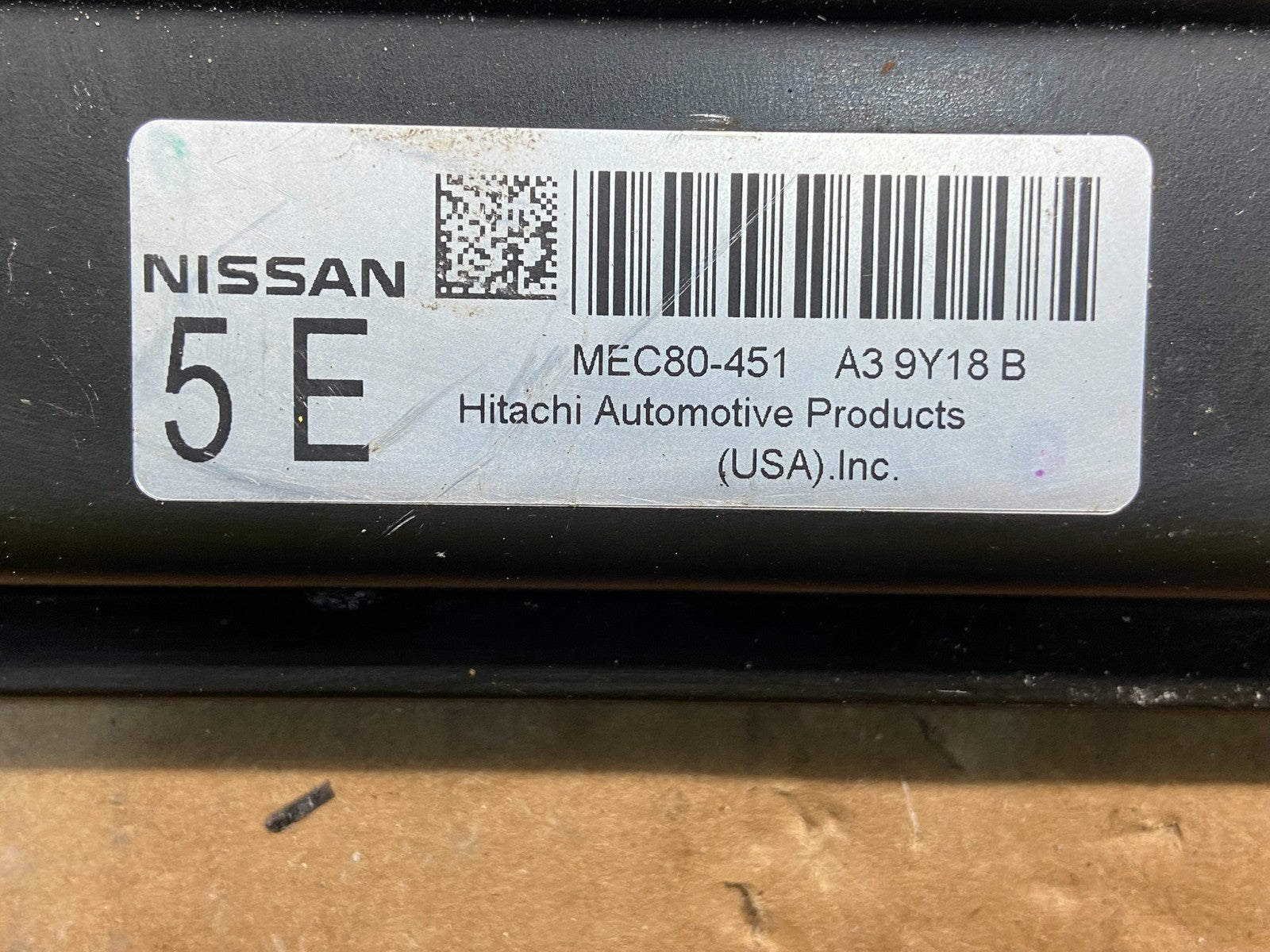 2006 Nissan Pathfinder 4.0L Ecm Ecu Computer Module MEC80-451 A1 AG1599 DG2