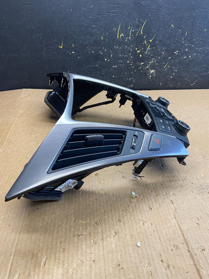 2011 to 2014 Hyundai Sonata Center Radio Climate Control Air Vent Bezel z4159 DG1