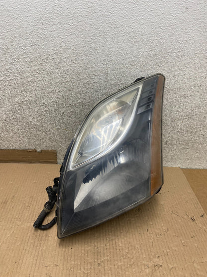 2010-2012 Nissan Sentra Halogen Left Driver LH Black Headlight U2649 DW0