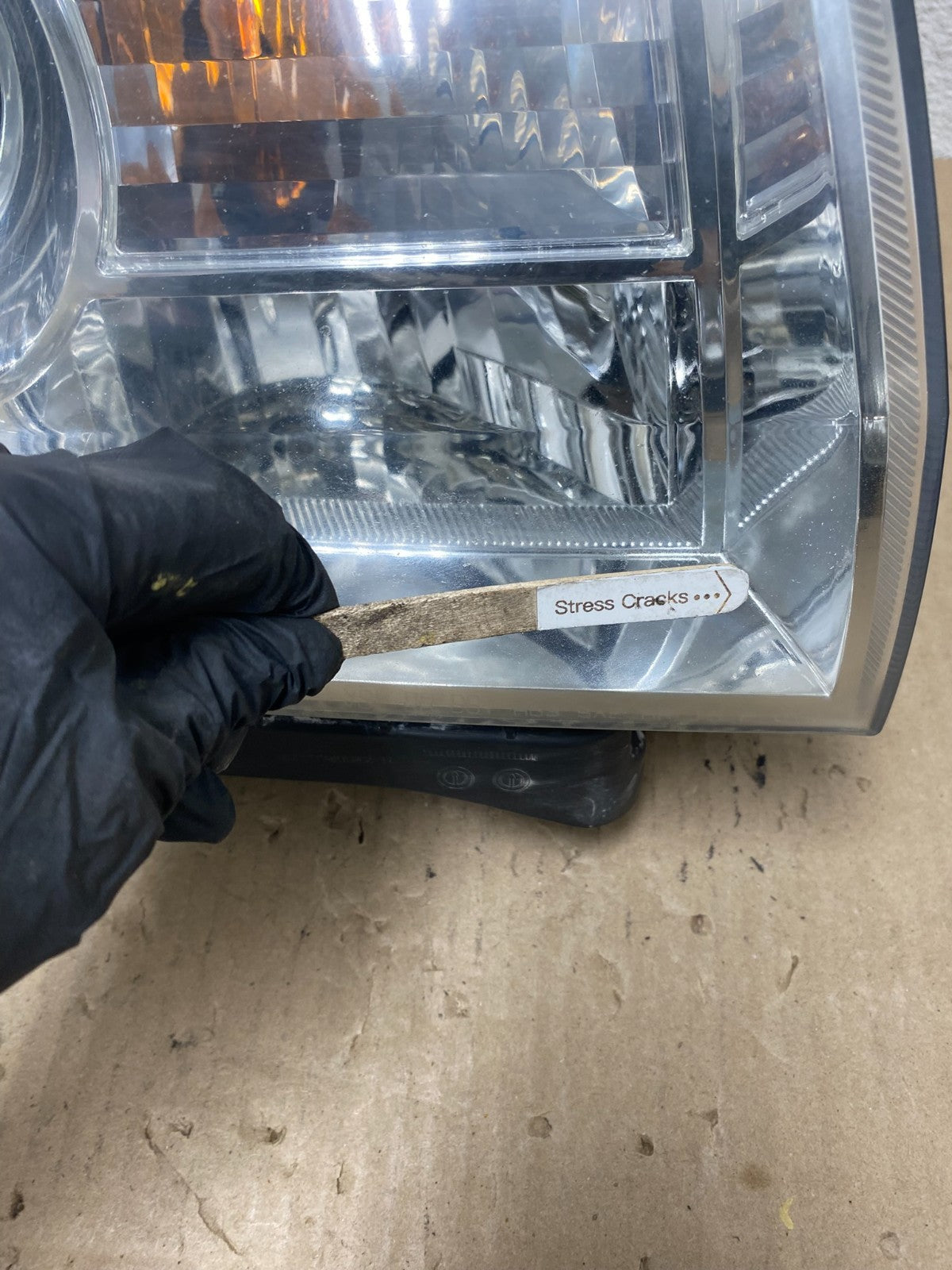 Halogen 2007 to 2010 Lincoln MKX Headlight Right Passenger Side AI2285 DW4