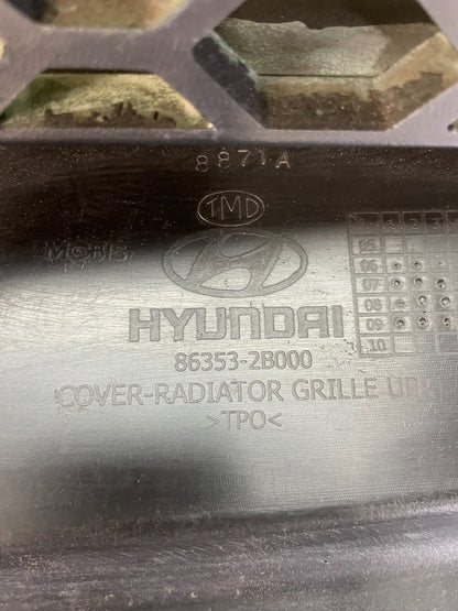2007 to 2009 Hyundai Santa Fe Front Upper Grill Grille AD5518 DG4