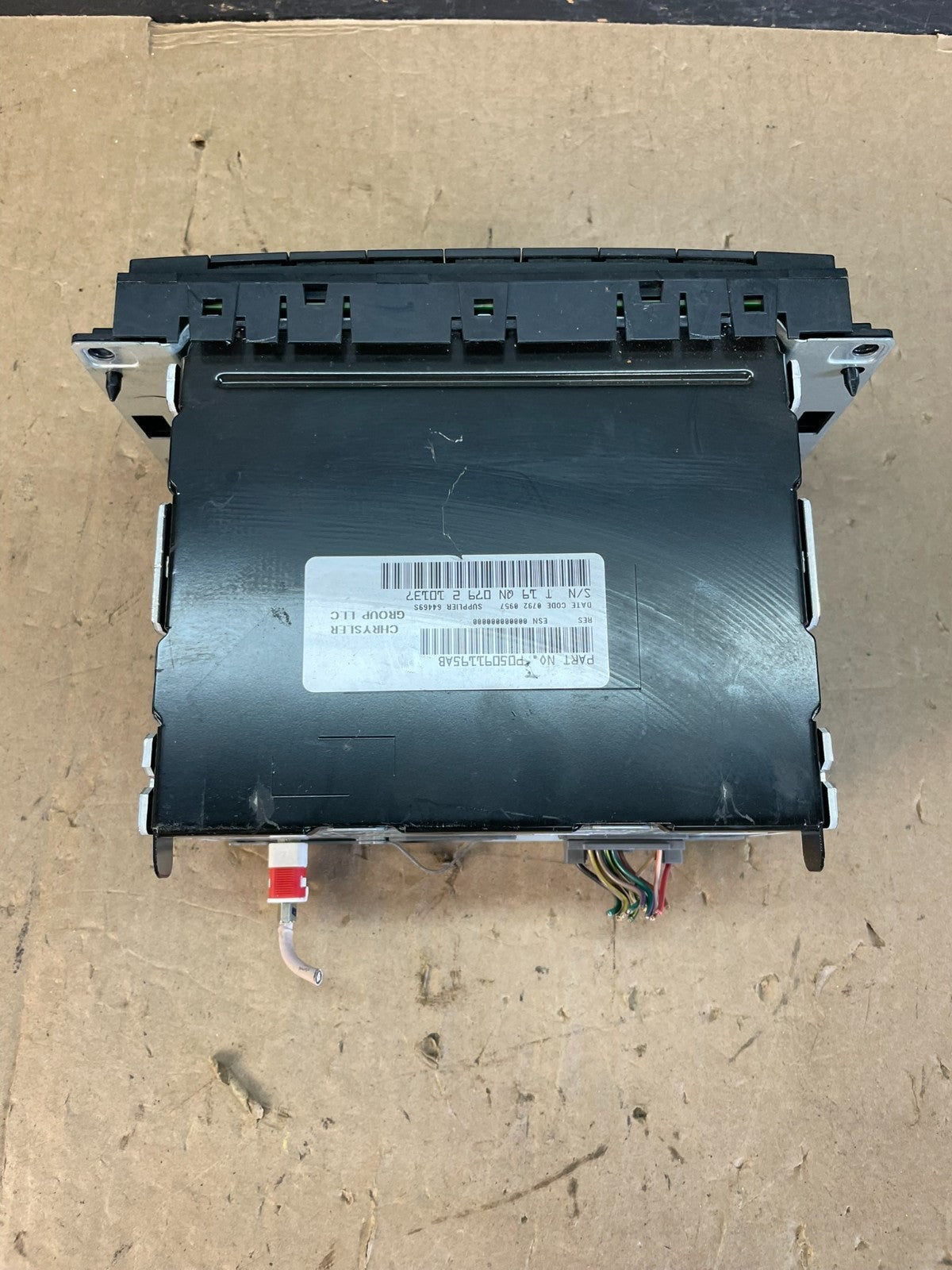 2007-2012 Chrysler Dodge Jeep Ram Radio CD MP3 AUX Receiver AD5924 DW4
