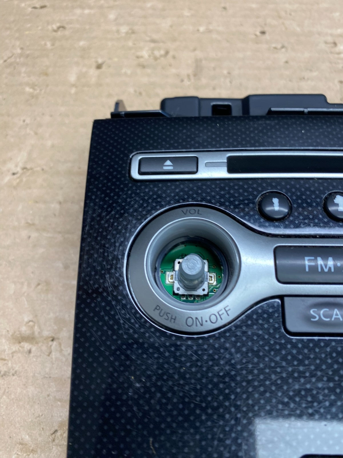 2009 2011 Nissan Maxima Radio Audio Panel Climate Control Bezel Trim AG6449 DG4
