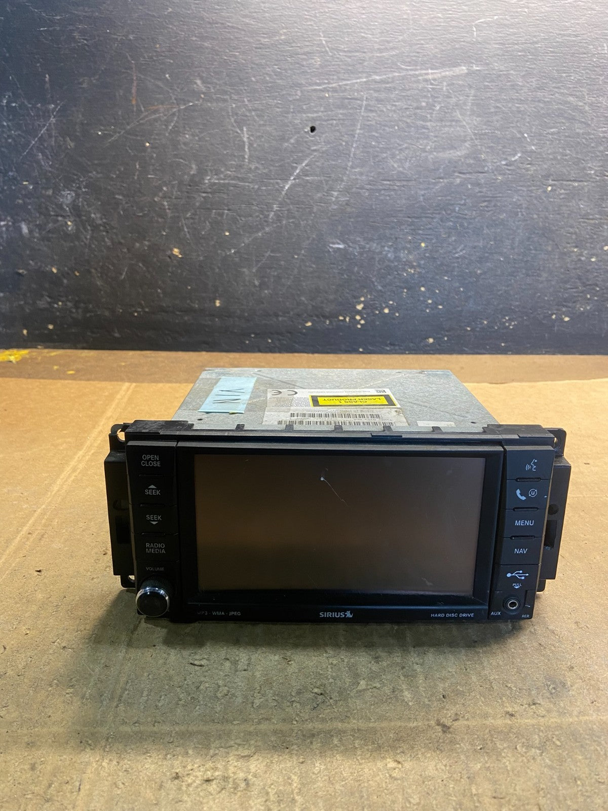 2007 2013 Jeep Dodge Chrysler Screen Display CD Player Satellite Radio Y4116 DG0