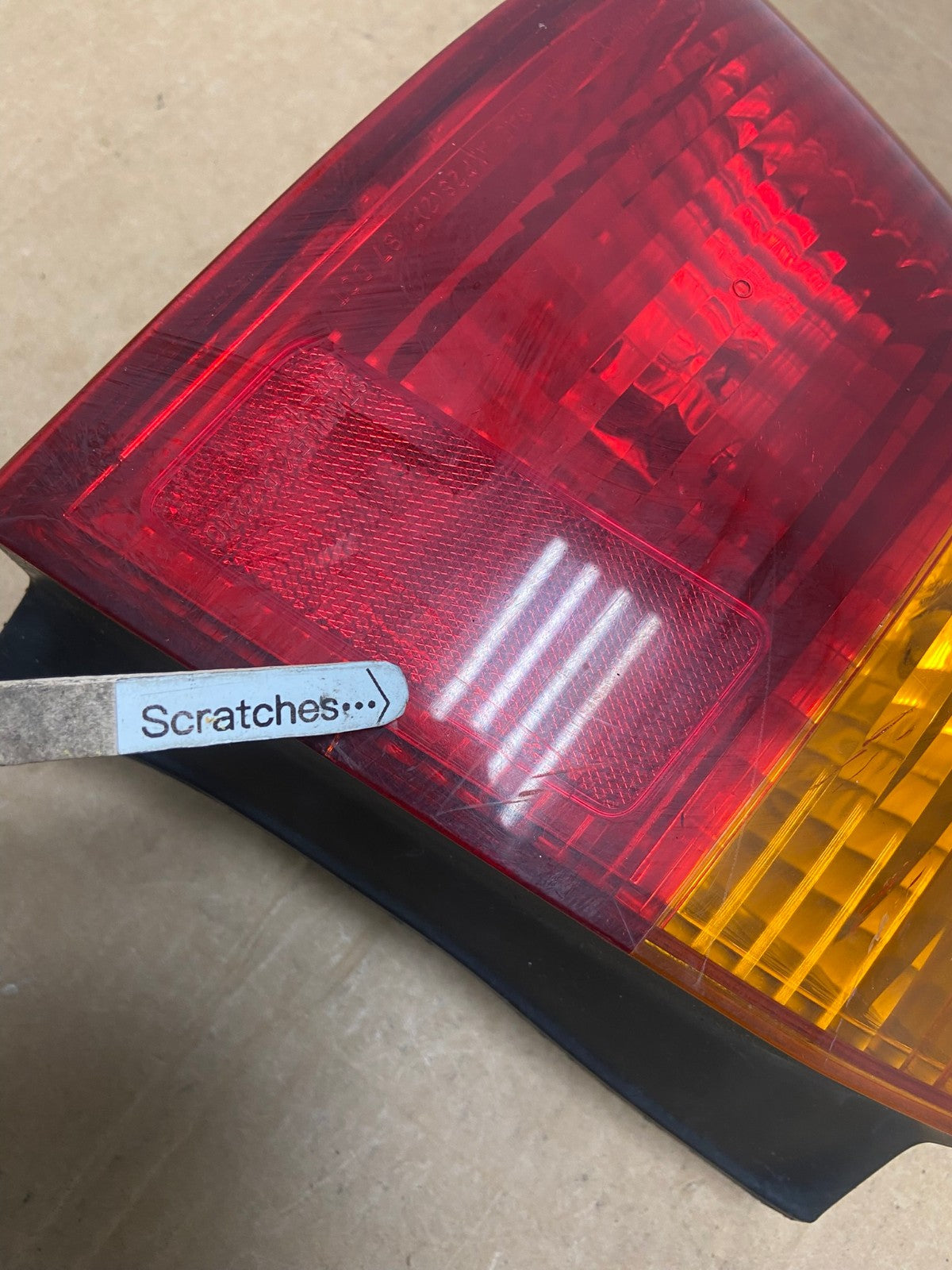1999 2000 Honda Civic Sedan Left Side Tail Light AD5459 LK3