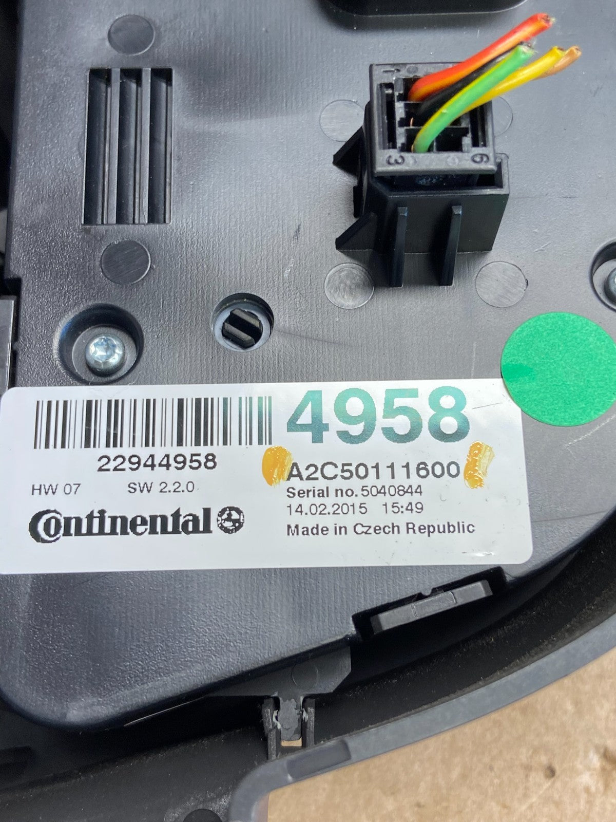 2013 to 2017 Buick Encore Radio Climate Control AC HVAC A2C50111600 AF2056 DW5