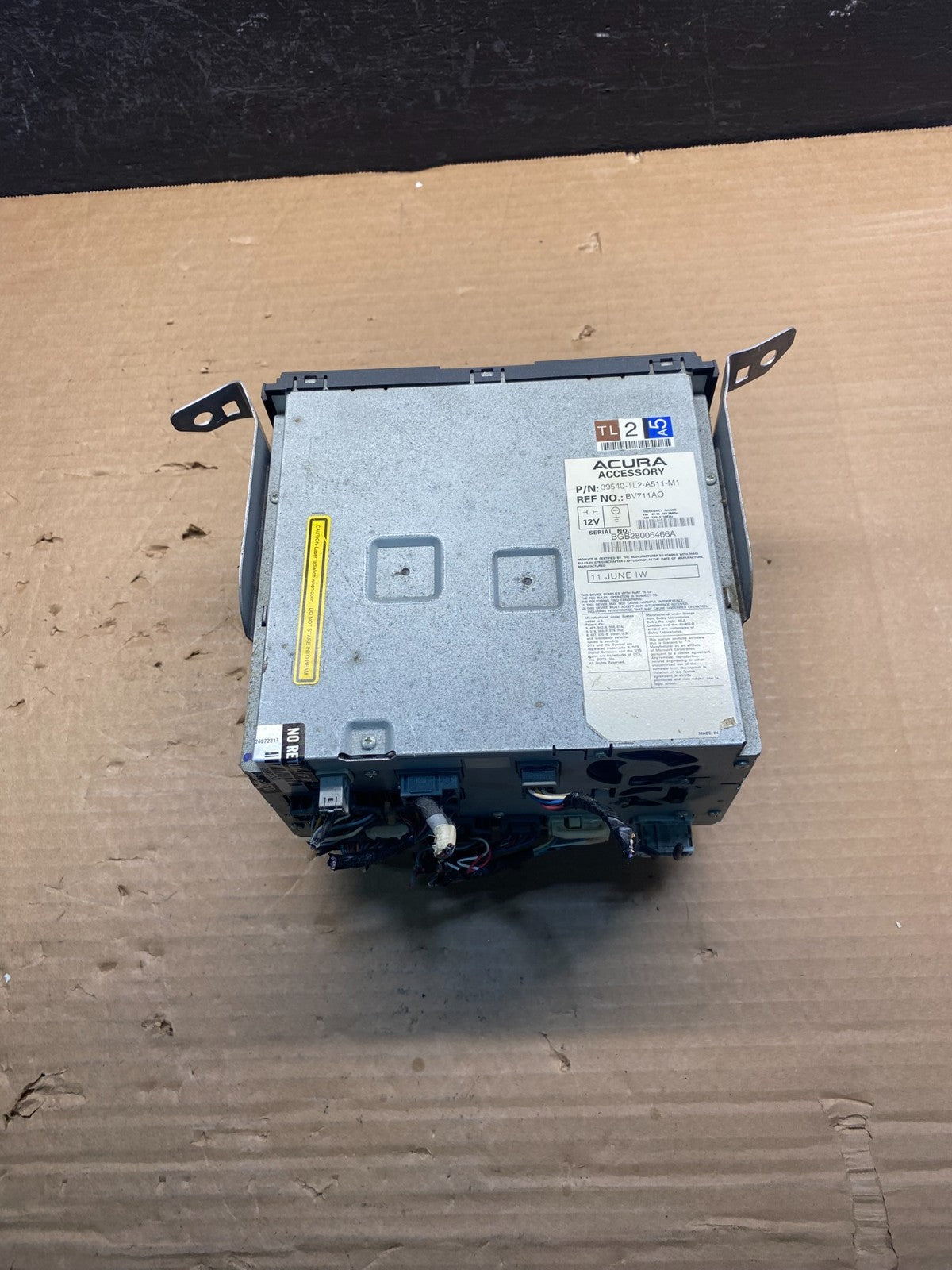 2011 to 2014 Acura TSX Audio Equipment Radio Receiver DVD AC8028 DG3