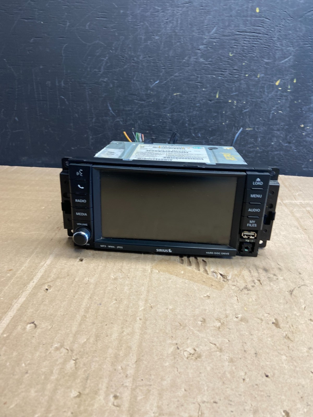 2008 2013 Jeep Dodge Chrysler Screen Display CD Player Satellite Radio AE1701 DG0