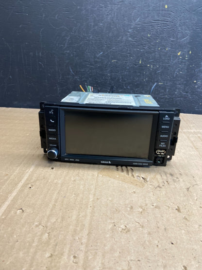 2008 2013 Jeep Dodge Chrysler Screen Display CD Player Satellite Radio AE1701 DG0