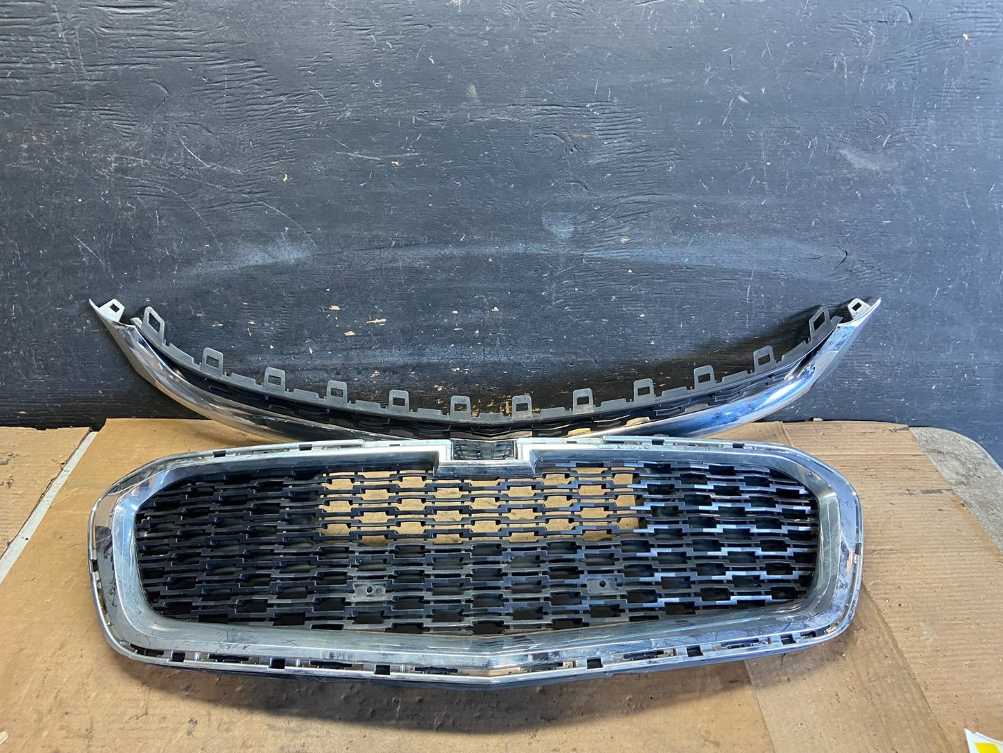 2014-2016 Chevrolet Malibu Front Lower Upper Bumper Grille Grill R0346 DG0