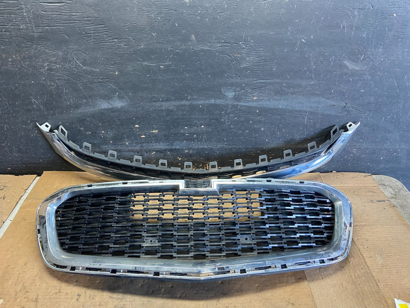 2014-2016 Chevrolet Malibu Front Lower Upper Bumper Grille Grill R0346 DG0