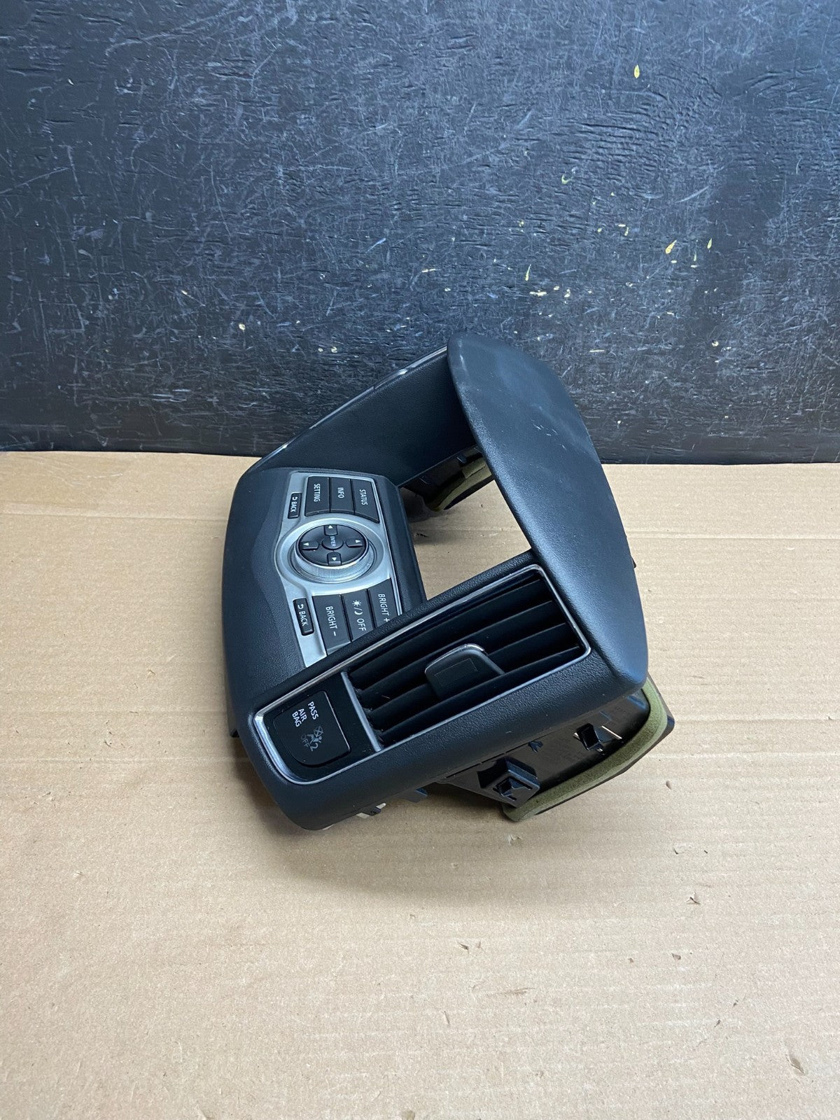 2009-2014 Nissan Maxima Center Console Climate Control Radio Bezel AG5075 DG3