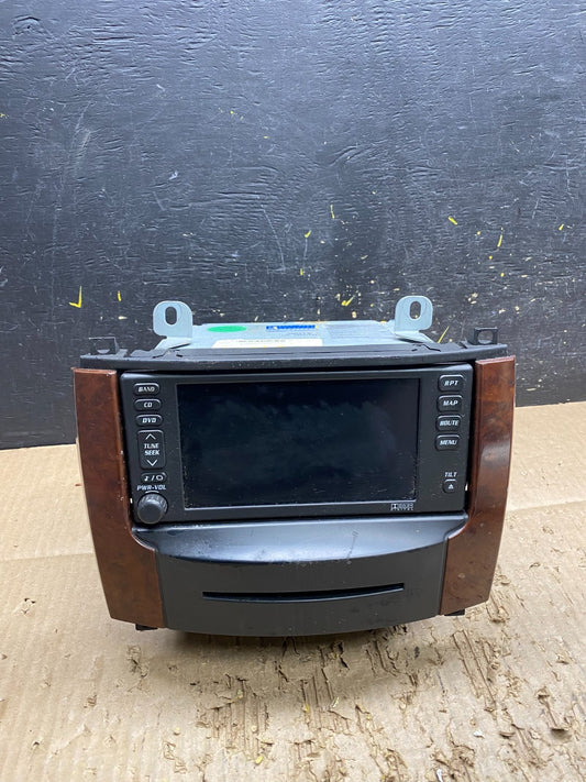 2011-2012 Cadillac SRX A/C Heater Radio Climate Control Panel Bezel OEM V7520 DG0