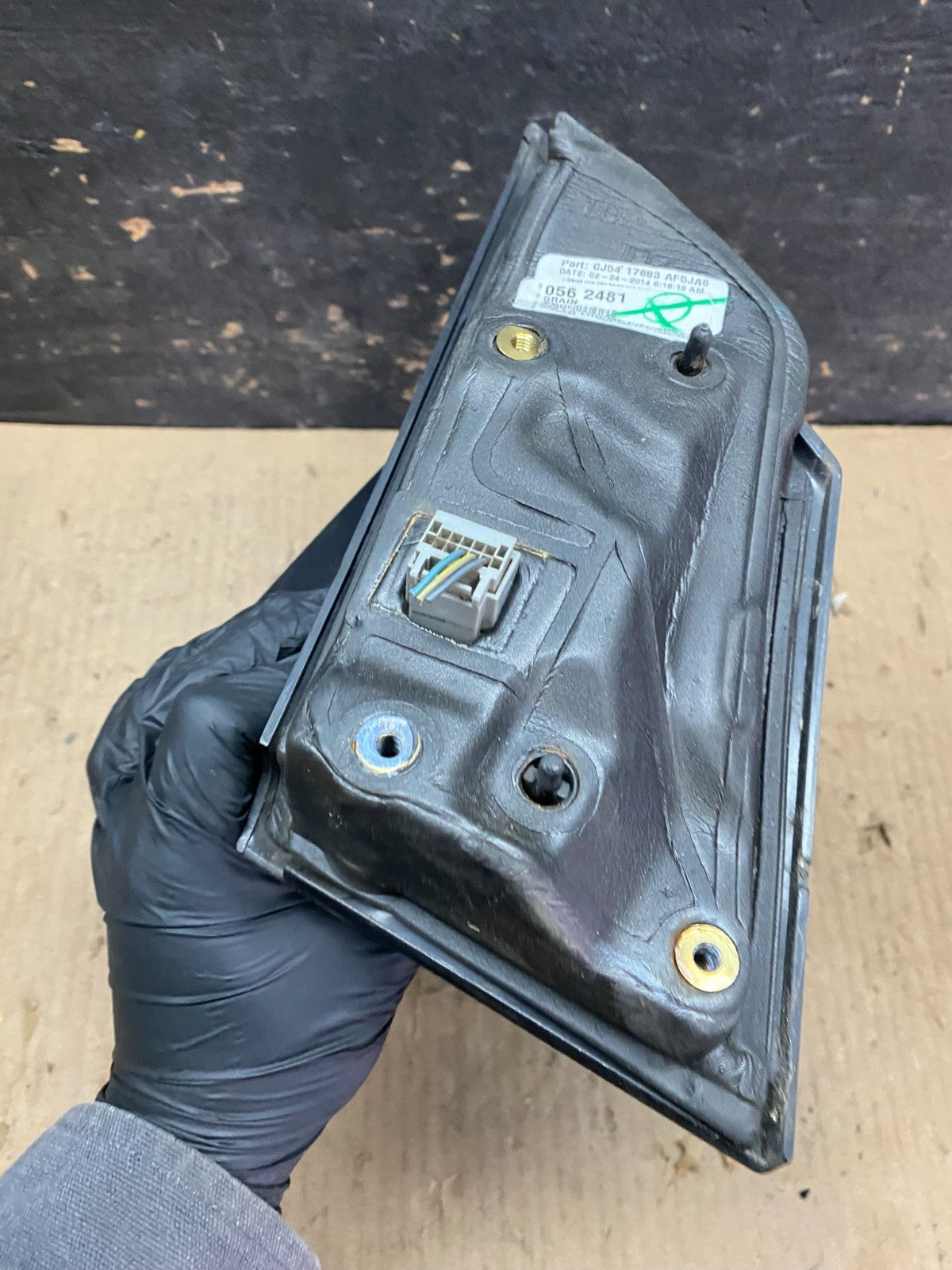 2012 2013 2014 Ford Focus Left Driver View Door W/o Signal Mirror Oem U0282 DG4