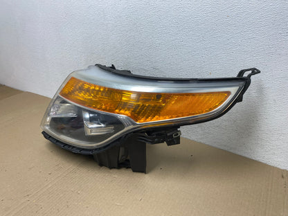 2011 to 2015 Ford Explorer Left Driver LH Halogen Headlight AE9483 LK1