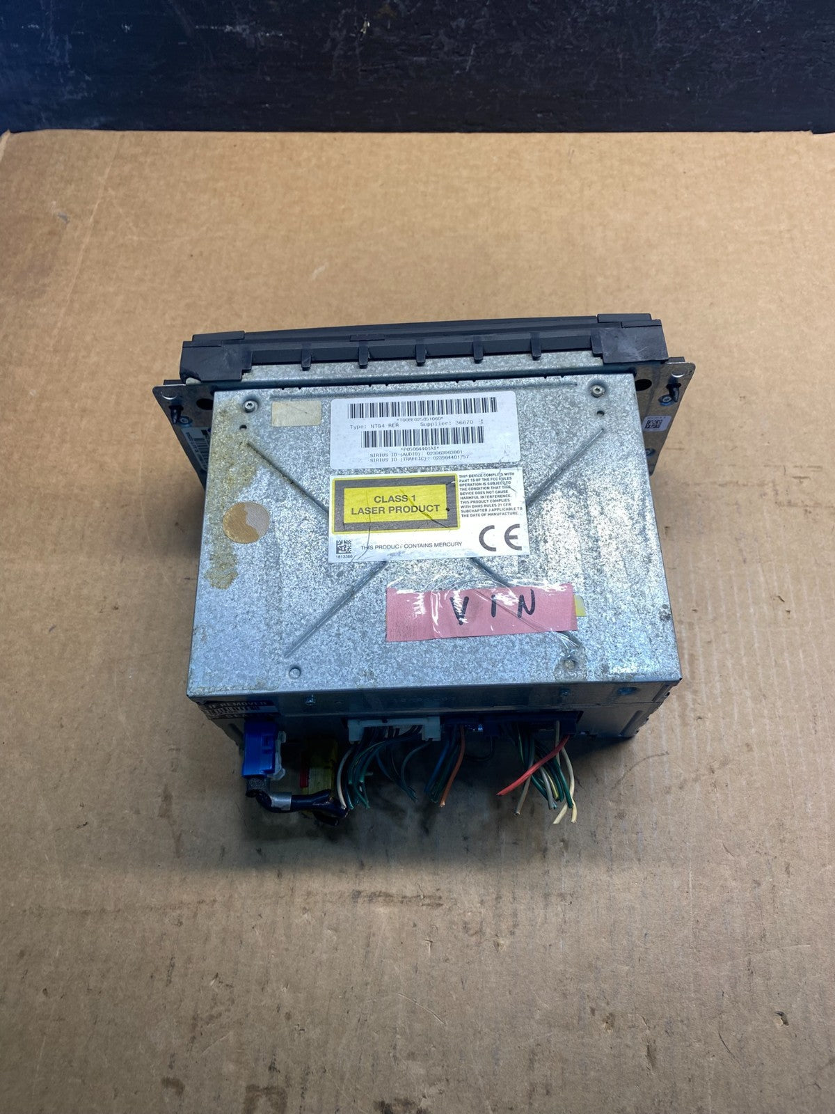 2008 2013 Jeep Dodge Chrysler Screen Display CD Player Satellite Radio AC6935 DG3