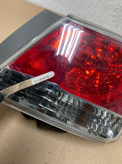 2008 to 2012 Honda Accord Sedan Tail light Right Passenger RH Side AF2994 LK3