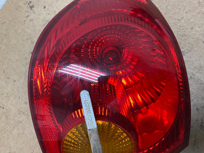 2003 to 2005 Toyota Corolla Left Driver Lh Side Tail Light S9404 DW3