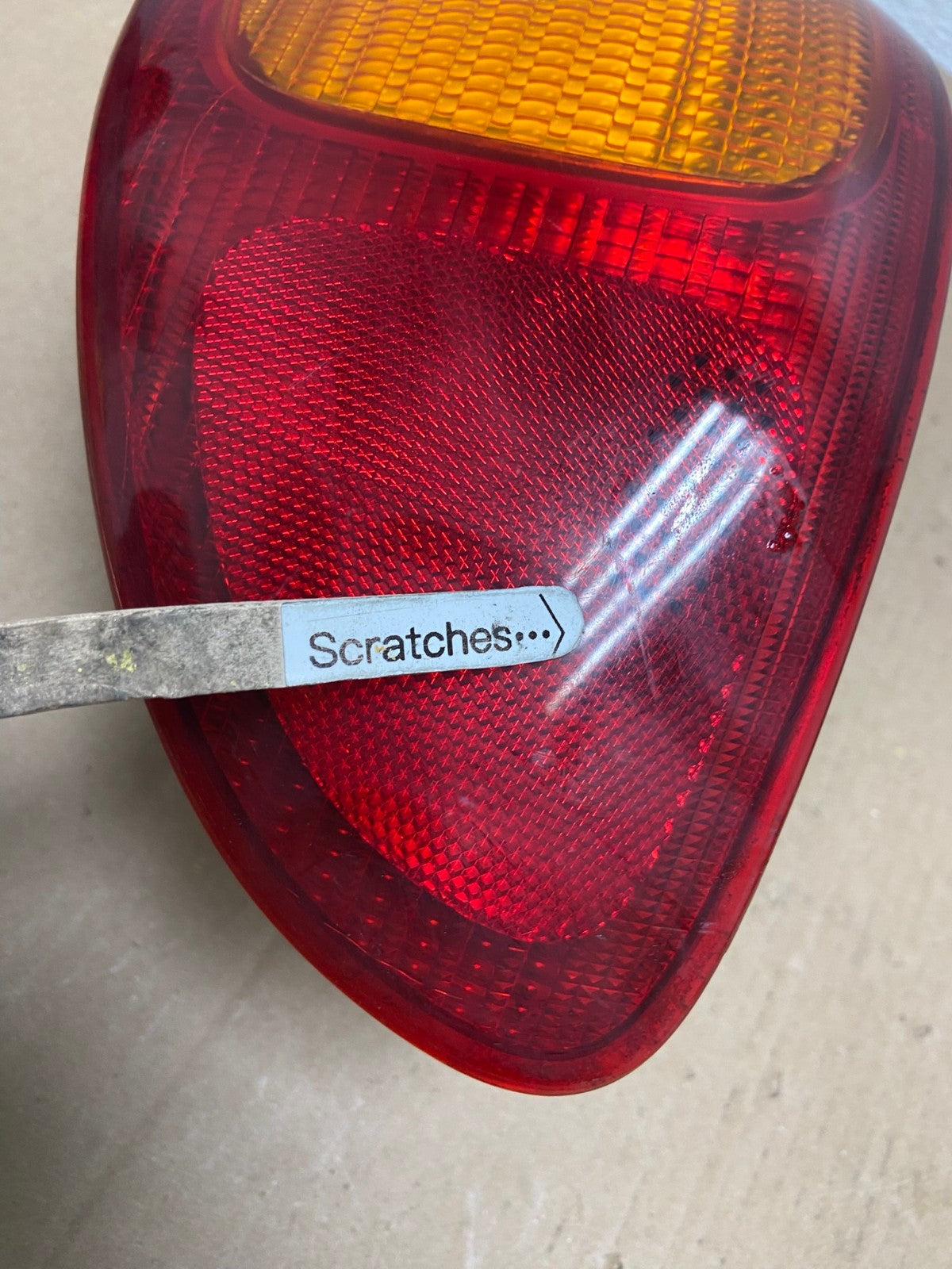 1998 1999 2000 Toyota Corolla Left Driver Lh Side Tail light AD6439 LK3
