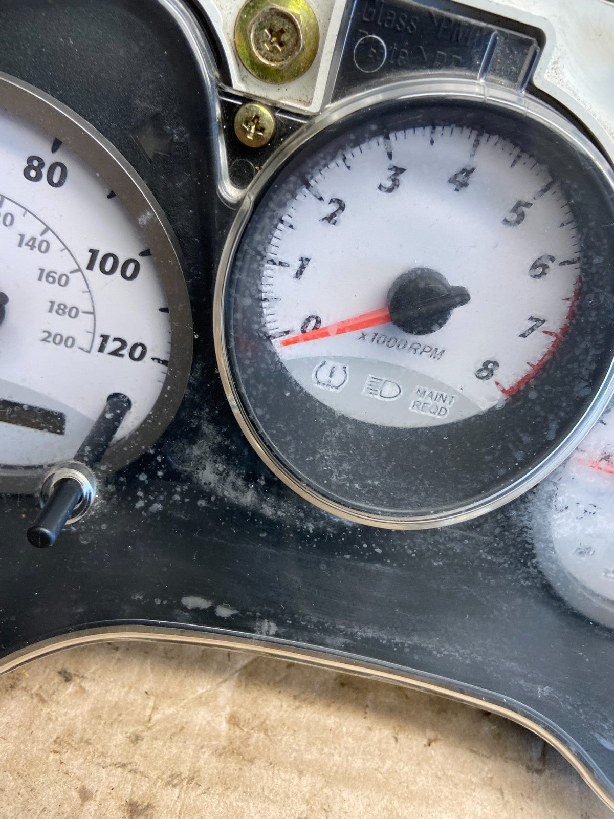 2004 2005 Toyota Rav4 Speedometer Insrument Gauge Cluster Bezel af2395 DG1