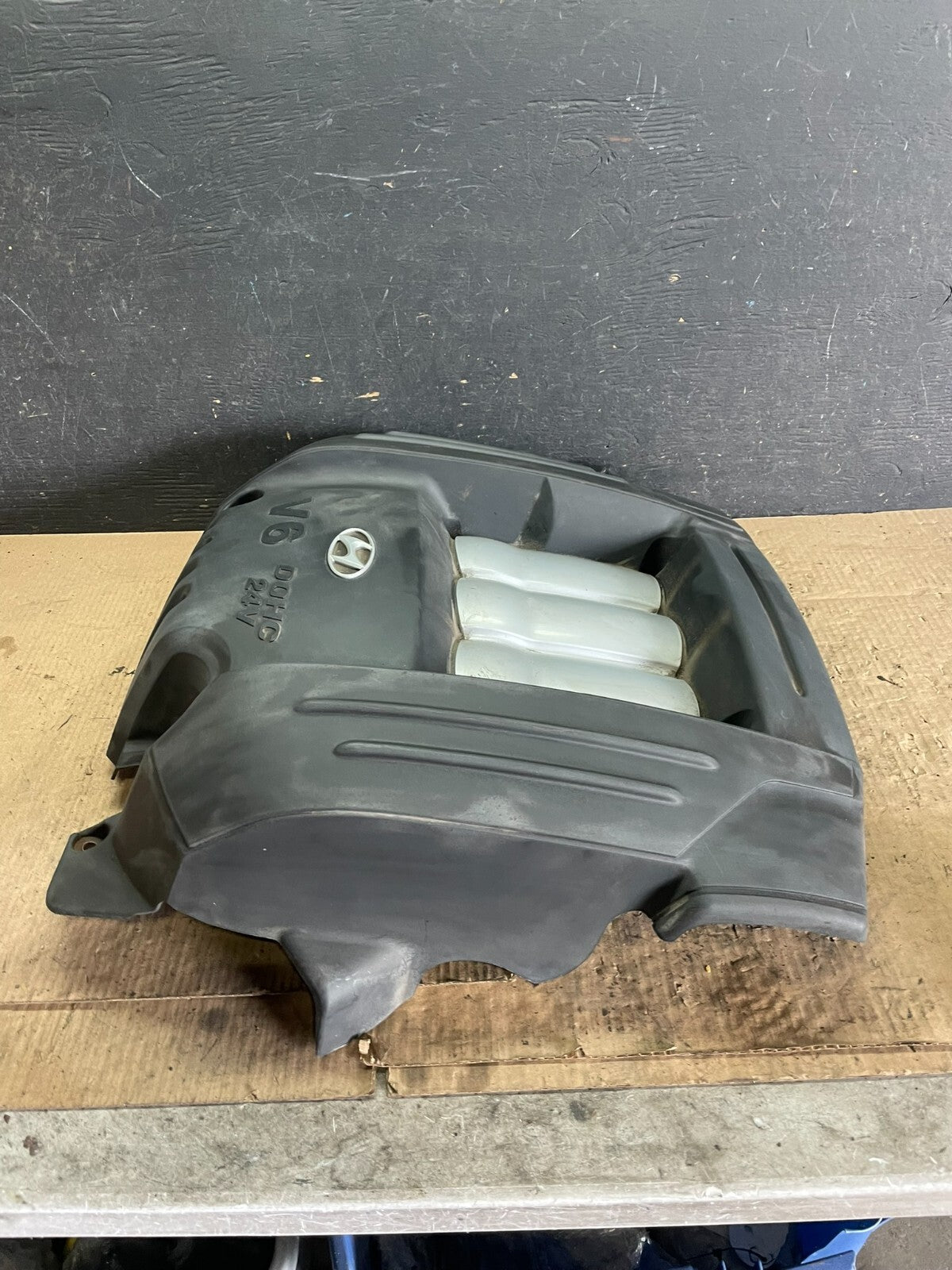 2001 - 2005 Hyundai Santa Fe 2.7L V6 Engine Motor Cover M8879 DG2