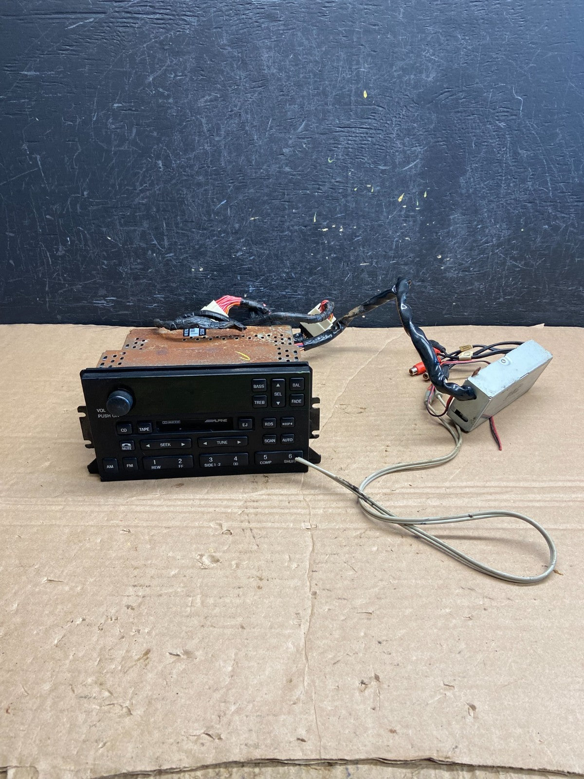 1999-2002 Lincoln Continental Factory Cassette Player Radio AF1967 DG0