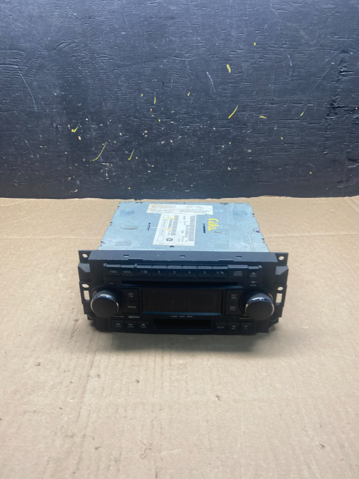 2005 - 2009 Chrysler Dodge Jeep Ram Radio CD MP3 AUX Receiver T1873 DG0