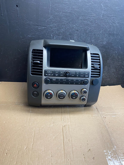 2005-2008 Nissan Pathfinder Radio A/C Heat Temperature Climate Control af2761 DG0