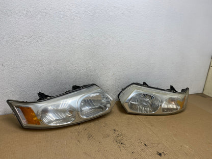 2003 to 2007 Saturn Ion Halogen Headlights Left+Right Side AG2158 LK2