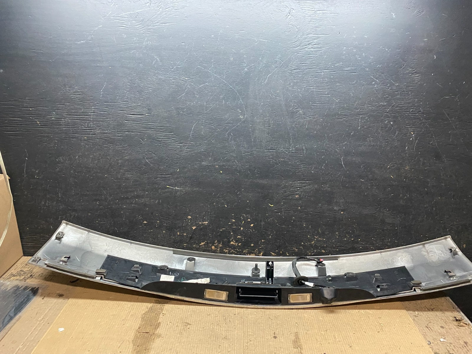 2011 to 2016 Chrysler Town & Country Tailgate Trim w/ Camera Panel OEM X3528 DG9
