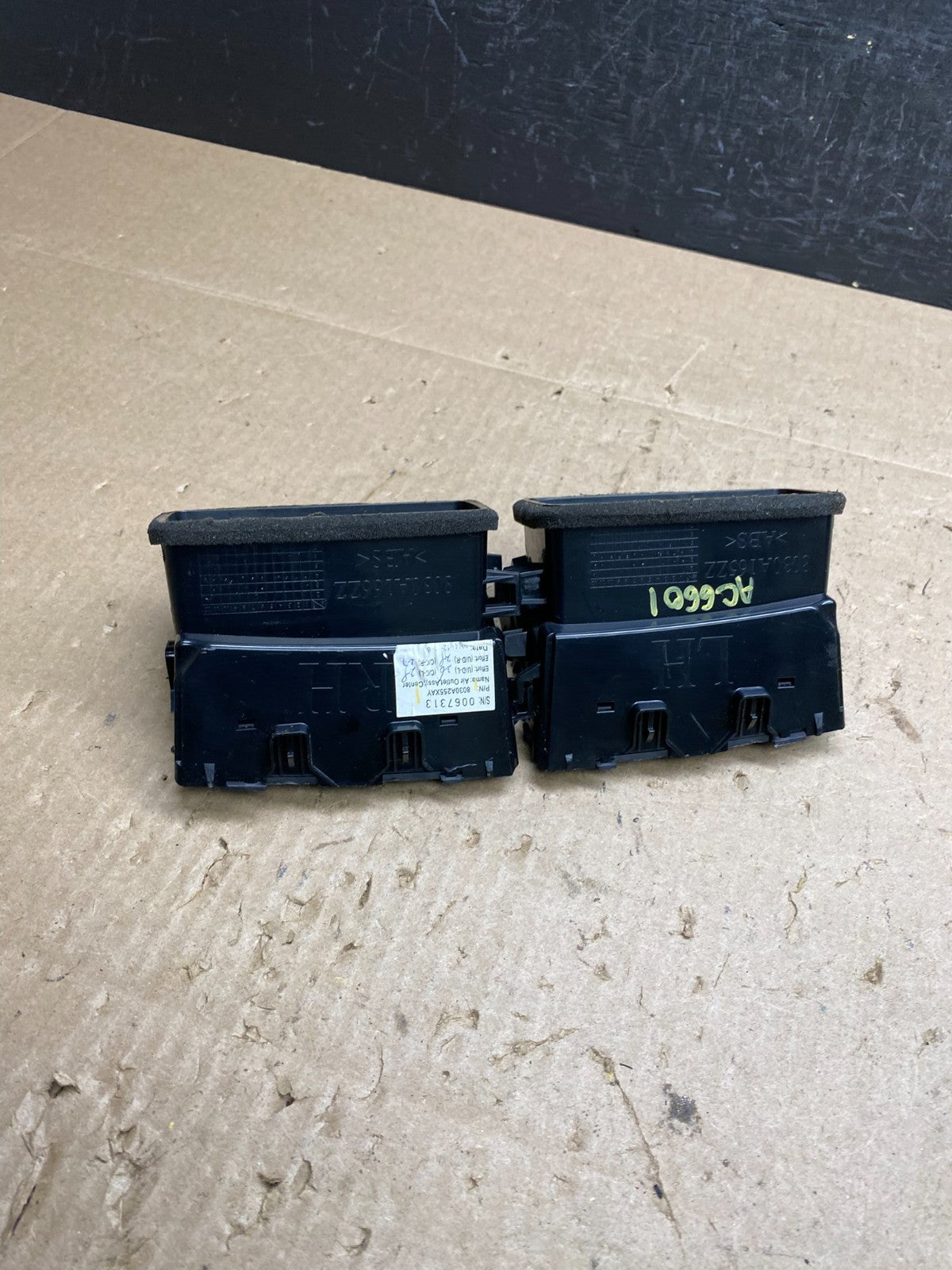 2011 to 2019 Mitsubishi Outlander Sport Center Dash Register Air Vent AC66014