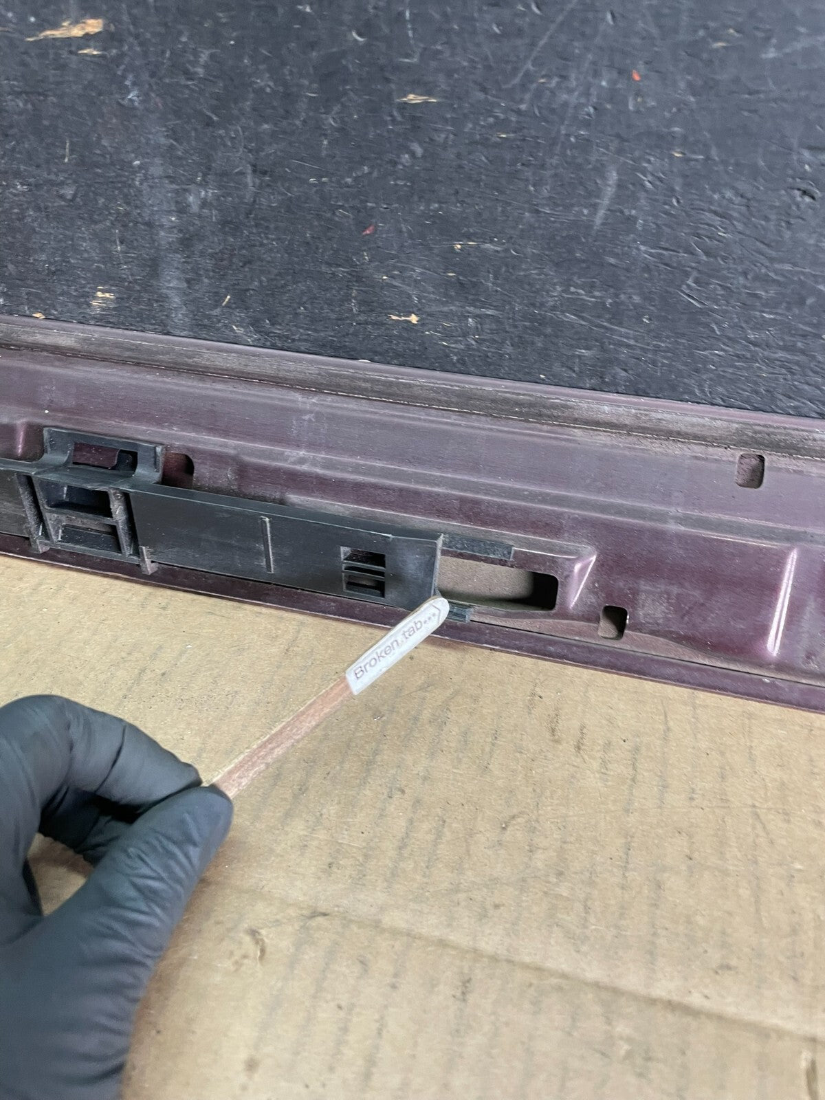 2005-2010 Honda Odyssey Left Driver Rail Cover Quarter Trim Molding J3915 DG8