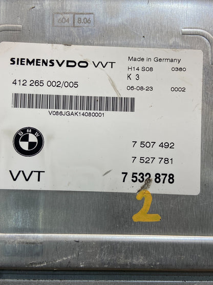 2004 2005 2006 BMW X5 645i 4.4L VVT Valvetronic Control Module ae4651 DG2
