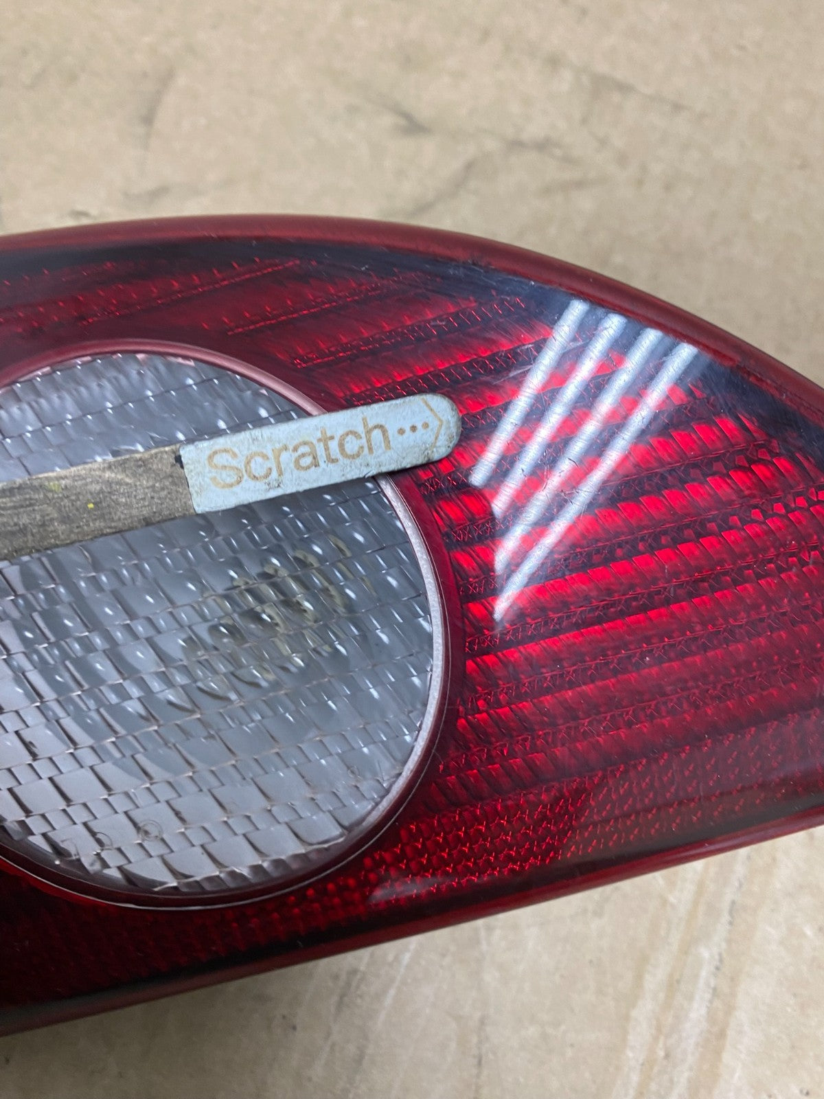 2001 2002 Toyota Corolla Left Driver LH Side Inner Tail light OEM V1013 DW3