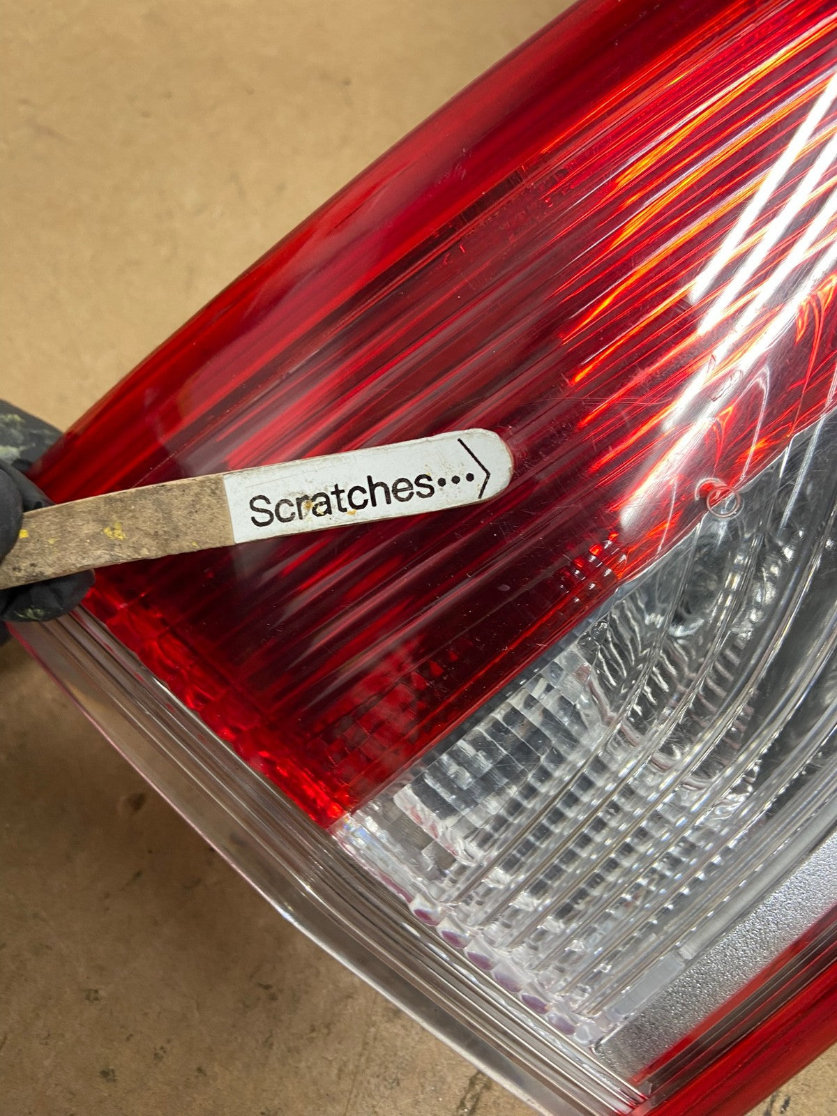 2013 to 2016 Ford Escape Left Driver LH Side Inner Tail Light OEM AC3317 LK3