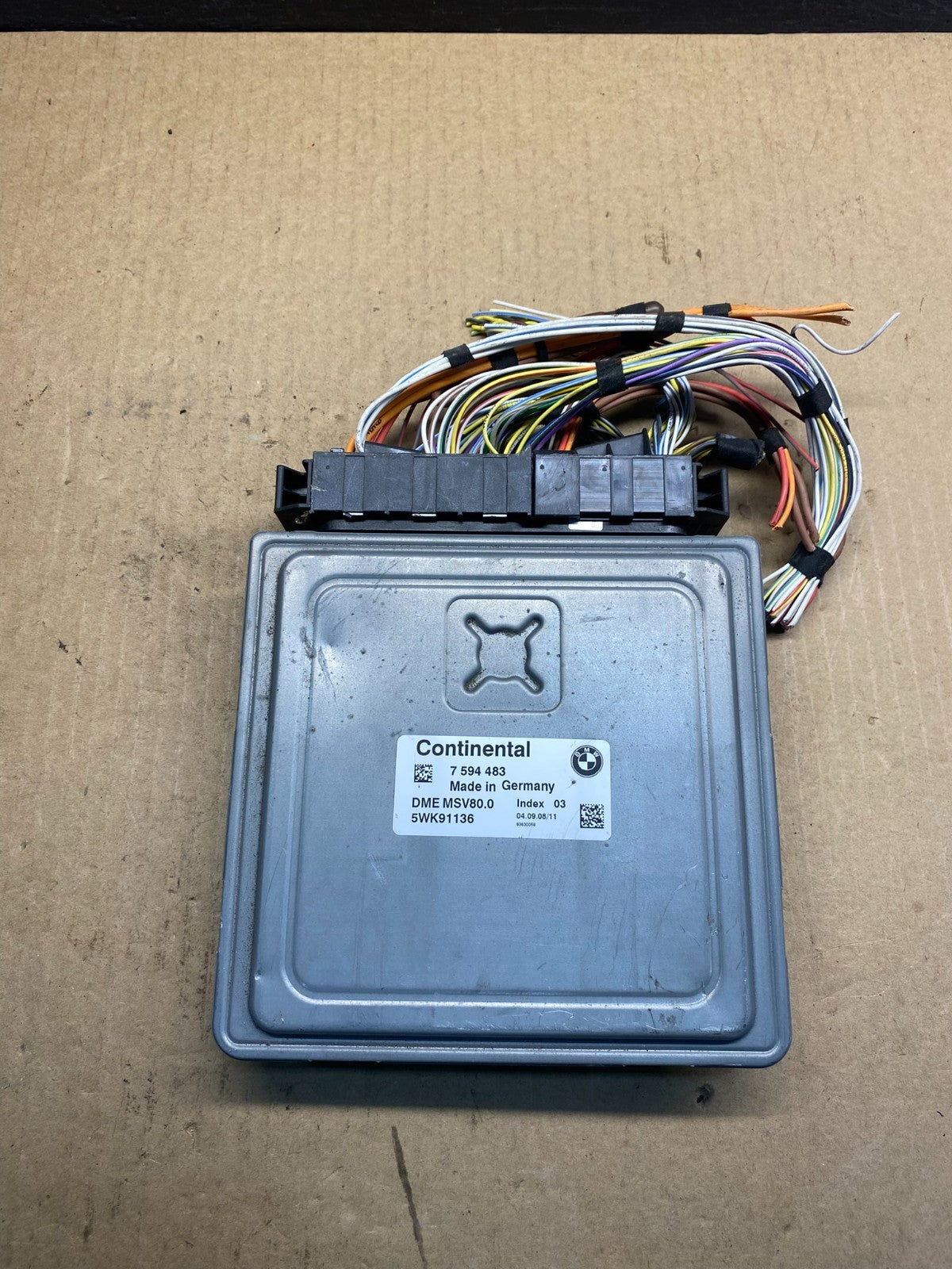 2007 to 2014 BMW X5 ECM ECU Engine Control Computer Module 7594483 ag7026 DG0